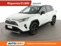 Usata Toyota RAV4 Hybrid Style 218 CV (160 kW) 2019 Bianco SUV