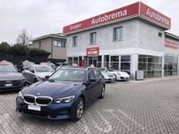 Usata BMW 320 Sport Line 190 CV (139 kW) 2020 Blu/azzurro Station wagon