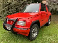 Usata Suzuki Vitara 80 CV (58 kW) 1993 Rosso Cabrio