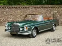 Usata Mercedes 220 SE 120 CV (88 kW) 1964 Verde Cabrio