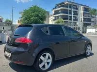 Usata Seat Leon 105 CV (77 kW) 2007 Nero Utilitaria