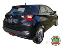 Usata Nissan Micra Acenta 90 CV (66 kW) 2017 Nero Berlina