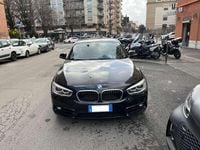 Usata BMW 118 Sport Line 150 CV (110 kW) 2017 Nero Utilitaria