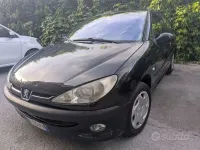 Usata Peugeot 206 60 CV (44 kW) 2003 Nero Berlina