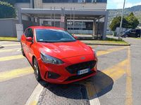 Usata Ford Focus ST-Line 120 CV (88 kW) 2019 Rosso Berlina