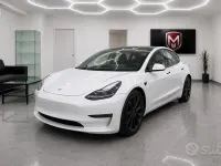 Usata Tesla Model 3 Long Range AWD 155 kW (211 CV) 2021 Bianco Berlina