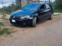 Usata VW Golf VI 122 CV (89 kW) 2009 Nero Utilitaria