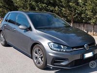 Usata VW Golf VII R-line 150 CV (110 kW) 2019 Grigio Berlina