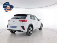 Usata VW T-Roc R-line Plus 116 CV (85 kW) 2025 Pure white nero SUV