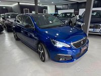 Usata Peugeot 308 GT-line 131 CV (96 kW) 2018 Blu Berlina
