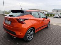 Usata Nissan Micra Tekna 90 CV (66 kW) 2017 Arancione Utilitaria
