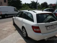 Usata Mercedes C200 Elegance 136 CV (100 kW) 2012 Bianco Station wagon