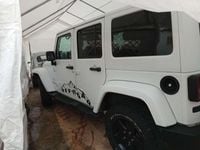 Usata Jeep Wrangler Unlimited Sahara 200 CV (147 kW) 2014 Bianco SUV