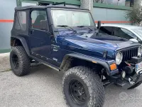 Usata Jeep Wrangler 177 CV (130 kW) 2001 Blu SUV