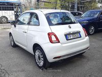 Usata Fiat 500 Lounge 69 CV (50 kW) 2018 Bianco Utilitaria
