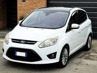 Usata Ford C-MAX Titanium 115 CV (84 kW) 2014 Bianco Monovolume