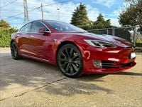 Usata Tesla Model S 135 kW (184 CV) 2017 Rosso Utilitaria