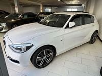 Usata BMW 118 Sport Line 143 CV (105 kW) 2015 Bianco Utilitaria