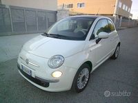 Usata Fiat 500 Lounge 95 CV (69 kW) 2011 Bianco Utilitaria