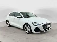 Usata Audi A3 S-Line 150 CV (110 kW) 2024 Bianco Berlina