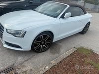 Usata Audi A5 Cabriolet 177 CV (130 kW) 2013 Bianco Cabrio