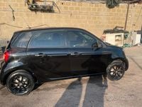 Begagnad Smart ForFour 64 HK (47 kW) 2017 Svart Halvkombi