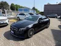 Usata Mercedes E220 Premium Plus 194 CV (142 kW) 2018 Nero Coupé