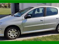 Usata Peugeot 206 75 CV (55 kW) 2008 Argento Berlina