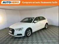 Usata Audi A3 150 CV (110 kW) 2018 Bianco Berlina