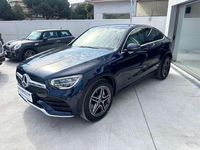 Usata Mercedes GLC220 Premium 194 CV (142 kW) 2020 Blu scuro met. Coupé