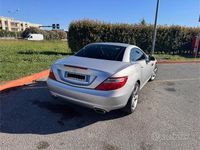 Usata Mercedes SLK200 Premium 184 CV (135 kW) 2013 Argento Cabrio