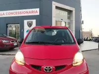 Second-hand Toyota Aygo 68 CP (50 kW) 2008 Roșu Hatchback