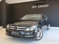 Usata Mercedes C220 Avantgarde 170 CV (125 kW) 2011 Nero Coupé