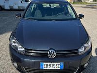 Usata VW Golf VI 160 CV (117 kW) 2010 Blu Utilitaria