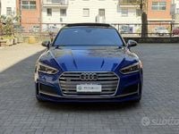 Usata Audi S5 Comfort 354 CV (260 kW) 2018 Blu Coupé