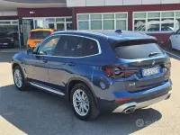 Usata BMW X3 184 CV (135 kW) 2021 Blu/azzurro SUV