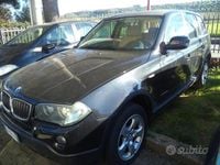 Usata BMW X3 Sport Line 176 CV (129 kW) 2010 Nero SUV
