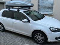 Usata VW Golf VI Highline 105 CV (77 kW) 2011 Bianco Utilitaria