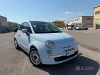Usata Fiat 500 69 CV (50 kW) 2009 Bluazzurro Cabrio