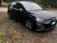 Usata VW Golf VII Sportline 116 CV (85 kW) 2017 Nero Berlina