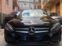 Usata Mercedes C200 136 CV (100 kW) 2017 Nero Berlina