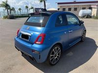 Usata Abarth 500C 140 CV (102 kW) 2012 Blu Cabrio