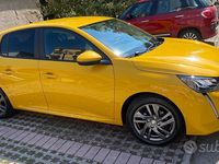 Usata Peugeot 208 S 75 CV (55 kW) 2021 Giallo Utilitaria