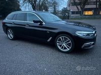 Usata BMW 520 Luxury Line 2018 Nero Station wagon