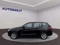 Usata BMW X3 Advantage 190 CV (139 kW) 2017 Nero SUV