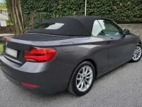Usata BMW 218 Advantage 150 CV (110 kW) 2018 Nero Cabrio