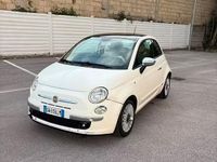 Usata Fiat 500 69 CV (50 kW) 2009 Bianco Cabrio