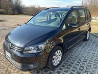 Usata VW Touran Comfortline 105 CV (77 kW) 2012 Blu/azzurro Monovolume
