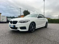 Usata BMW 218 Sport Line 136 CV (100 kW) 2021 Bianco Coupé
