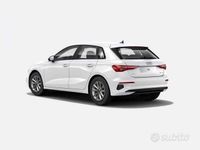 Usata Audi A3 Business 110 CV (80 kW) 2022 Bianco Berlina
